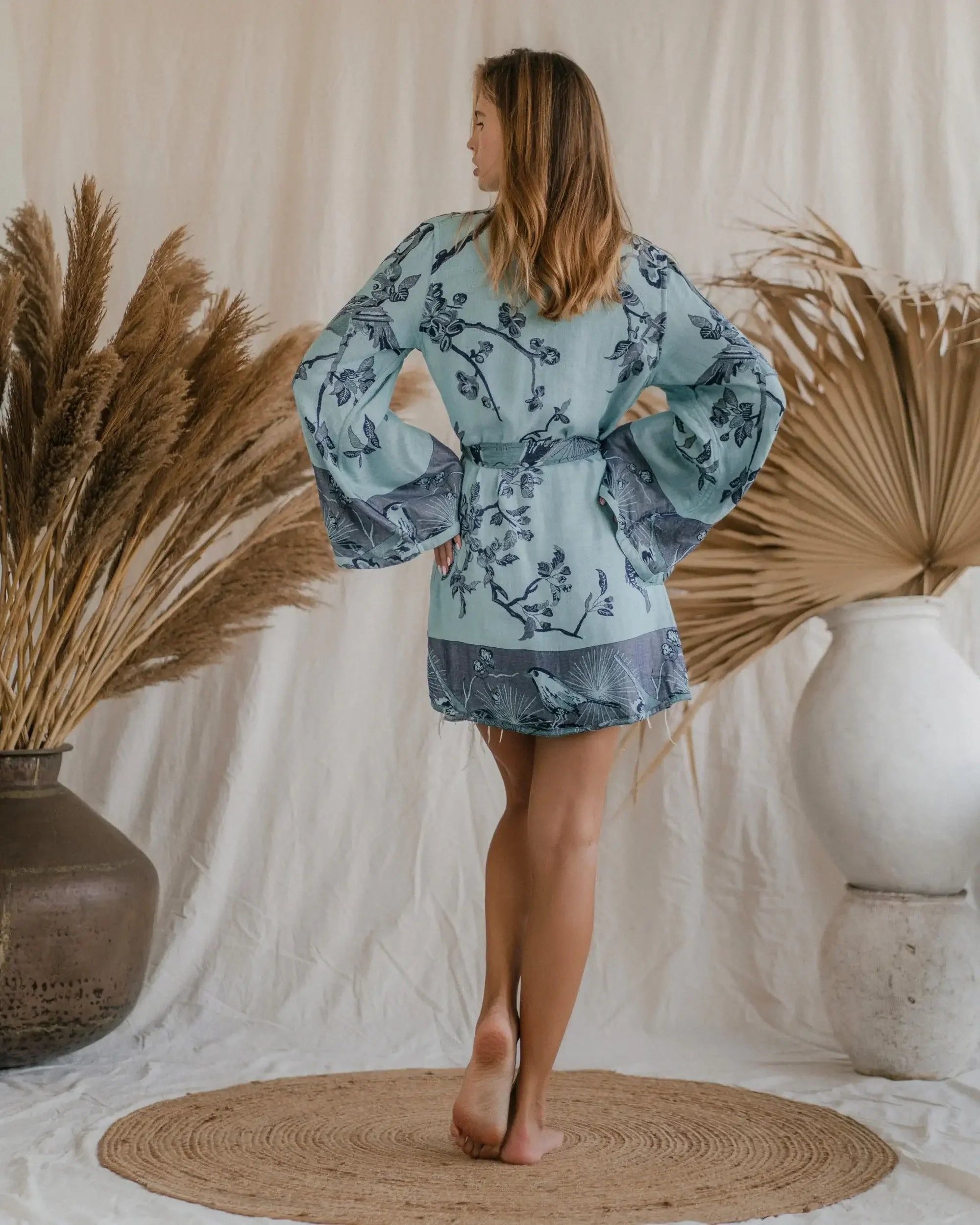Brahmaki - Micromodal Short Kimono | Brahmaki